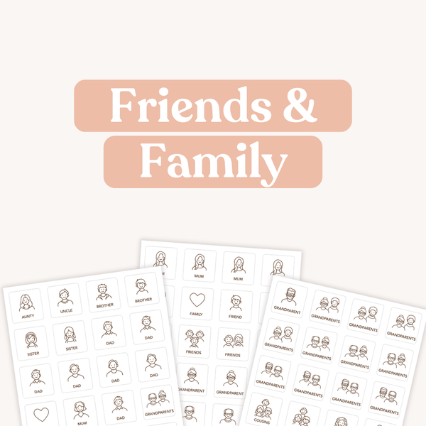 Tile Labels - Friends & Family Pack